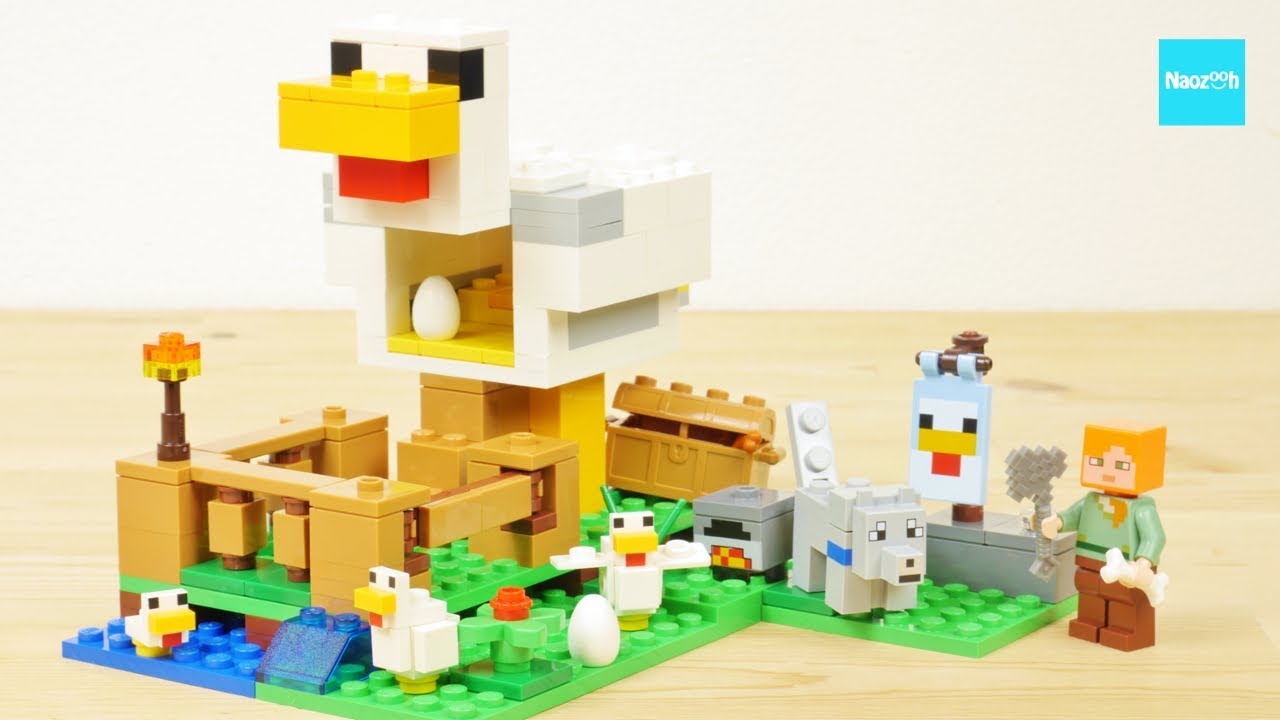 レゴ マインクラフト ニワトリ小屋 Lego Minecraft The Chicken Coop Youtube