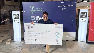 Bank Of Cyprus Hackathon - Moctezuma Team Winning First Place - Pitch