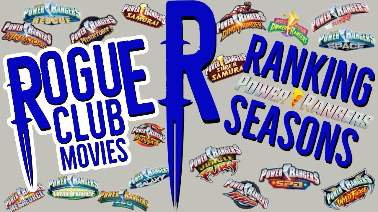 Power Rangers Ranking All Seasons YouTube