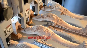 UNICH cnc router Machine for round material
