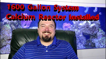 1600 Gallon System Calcium Reactor Installed