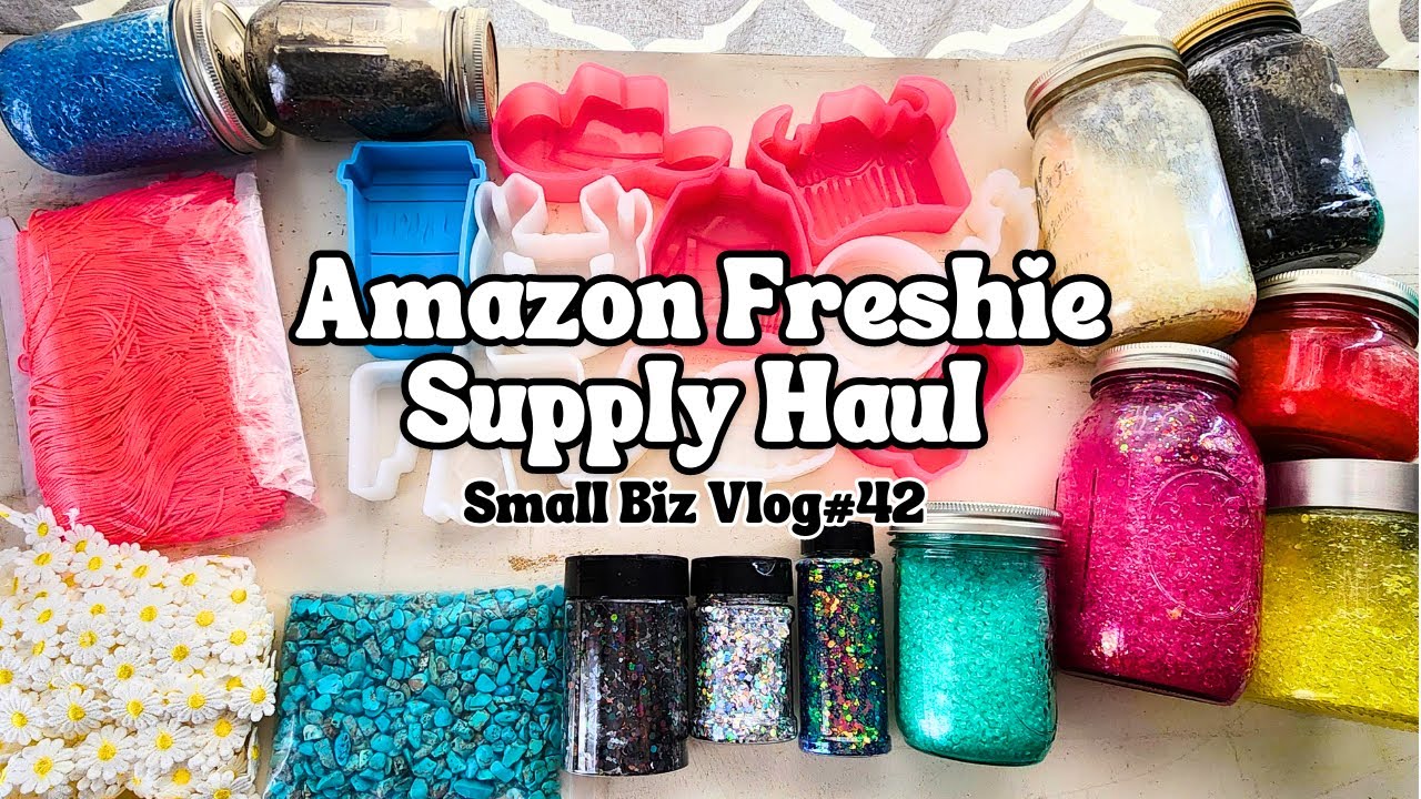 Freshie Decoration Supply Haul / Small Business Vlog #42