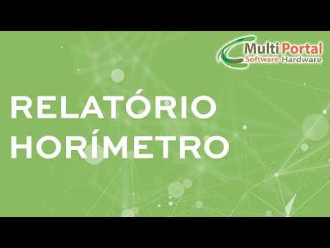 TUTORIAL - RELATÓRIO HORÍMETRO