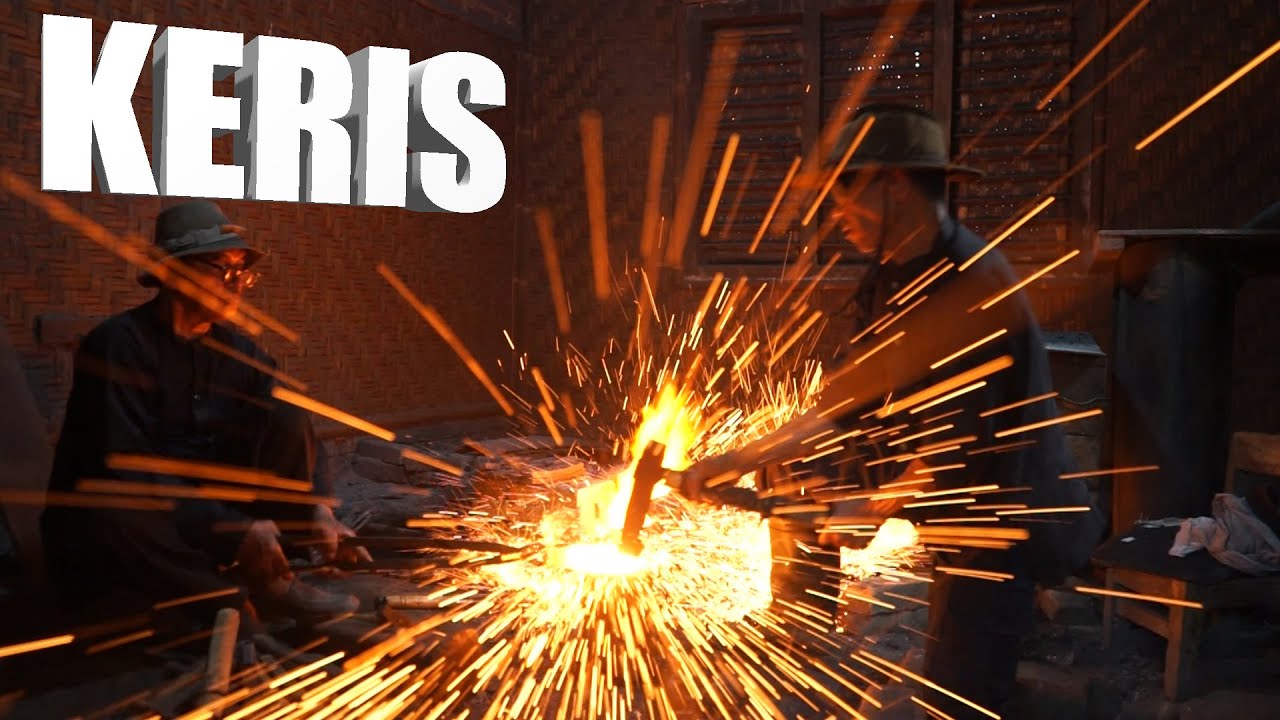 RAHASIA Pembuatan Keris Senjata Tradisional Indonesia