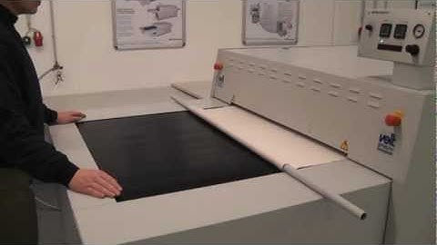 Correct cleaning of fusing machines