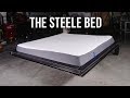 MAKING THE INDUSTRIAL STEELE BED!!!