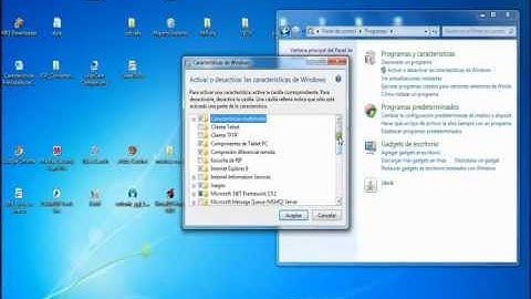 Instalar un servidor web IIS en windows 7