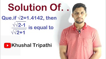 if √2=1.4142, then √√2-1/√√2+1 is equal to