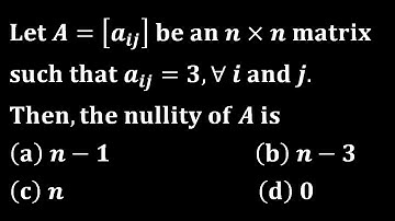 rank and nullity theorem linear algebra engineering iit jam mathematics gate cmi tifr nbhm du cucet