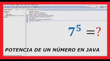 CÓMO CALCULAR la POTENCIA de un NÚMERO en JAVA 2019✅(descarga el código)