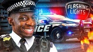 THE LONG ARM OF THE LAW!!! TBJZLPlays FLASHING LIGHTS