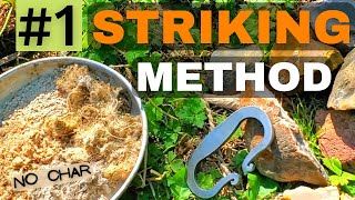 Flint Steel Top 5 Methods | NEW Striking Technique