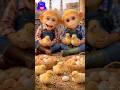 👉 “They Collected 200 Eggs for Mom! 🥚❤️ | Tutu &amp; Barley’s Sweet Surprise”