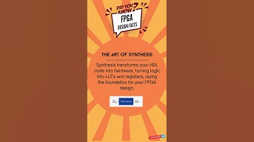 The Art of Synthesis | FPGA | DesignFacts
