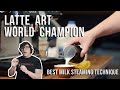 HOW TO STEAM MILK FOR LATTE ART (featuring 2x Latte Art World Champion Lance Hedrick) Mp3 Song