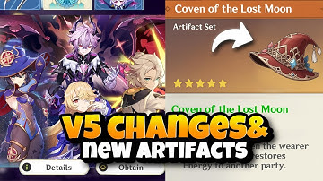 LAATSTE V5 BETA-WIJZIGINGEN MET NIEUWE ARTEFACTSET VOOR COLOMBINA EN ANDEREN - Genshin Impact