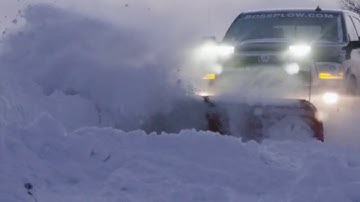 BOSS Trip-Edge Plows in Action | BOSS Snowplow