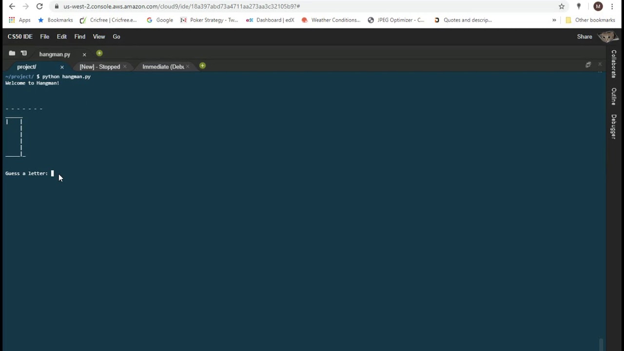 Python Hangman - YouTube