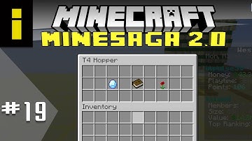Tier 4 Hopper Science! - MineSaga Western Realm: S3EP19 (Minecraft)