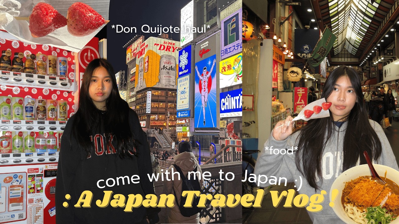 🍡 JAPAN VLOG: traveling, matcha run, Don Quijote haul!