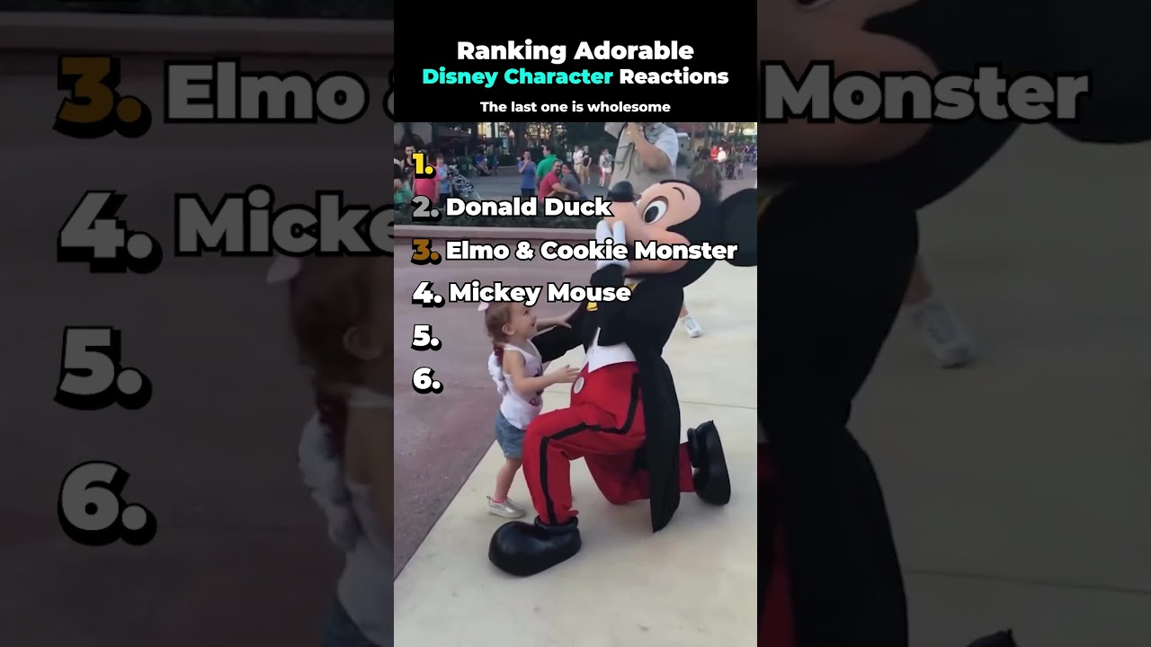 #19 Ranking Adorable Disney Character Reactions