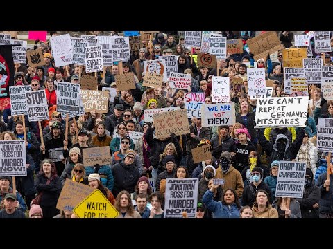 Anti-ICE Protest In Boise Joins National Strike In Wake Of Minneapolis Violence