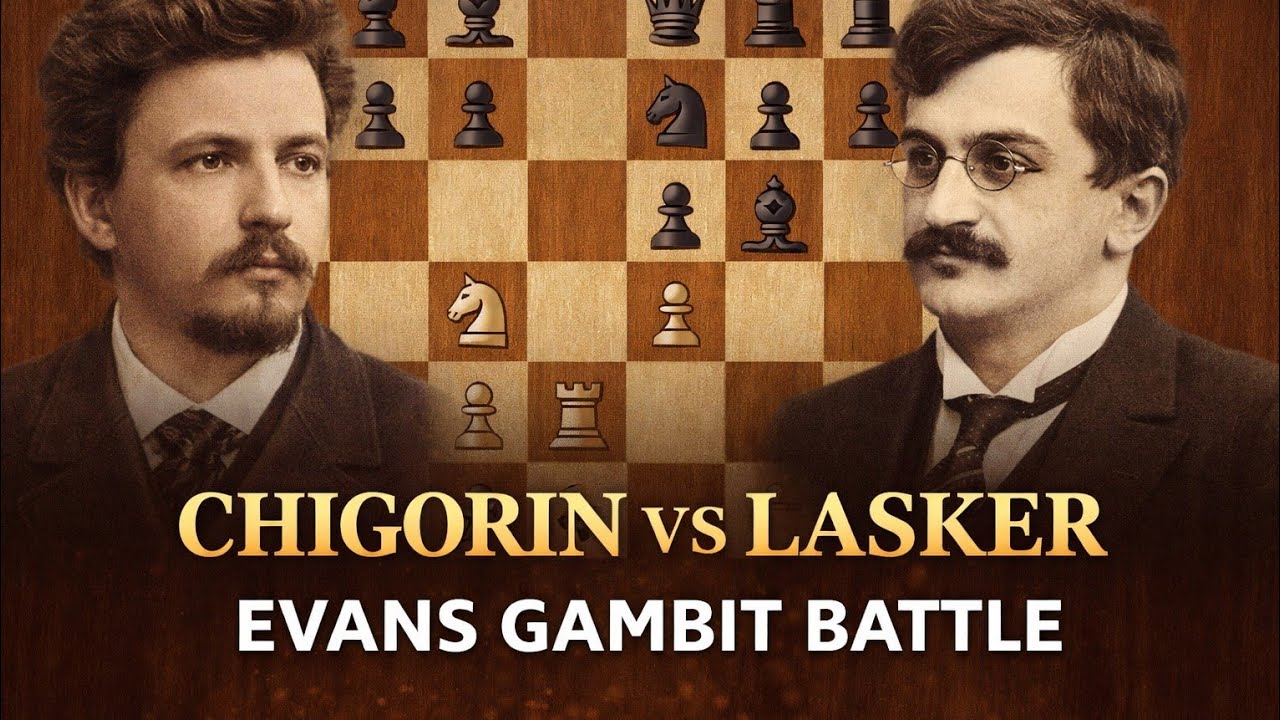 Chigorin vs Lasker, Permainan Peenuh Ide