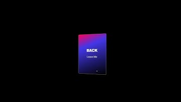 Flip Card Animation Using Html and CSS #html #todayviralvideo #css #viralvideo #viralshorts