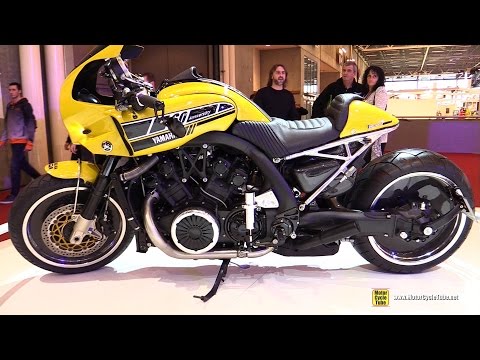 2015 Yamaha Vmax V Speed 1700 by Liberty Yam - Walkaround - 2015 Salon de la Moto Paris