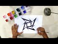 How to draw the Metallica logo