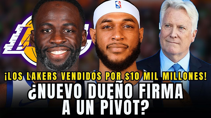🚨 IMPACTO EN LA NBA: ¿NUEVO JEFE DE LOS LAKERS HACE FICHAJE ESTRELLA Y VA POR EL TÍTULO YA?