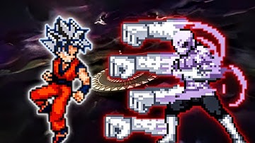Goku DB OP (Zeed) (New) VS Jiren OP (all form) in Jump Force Mugen