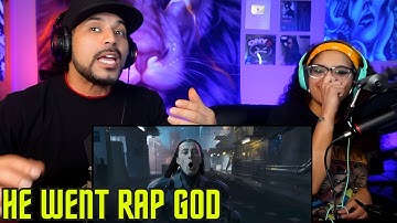 falling in reverse watch the world burn video (couples Reaction)