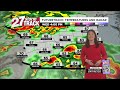Shower and storm chances for midweek