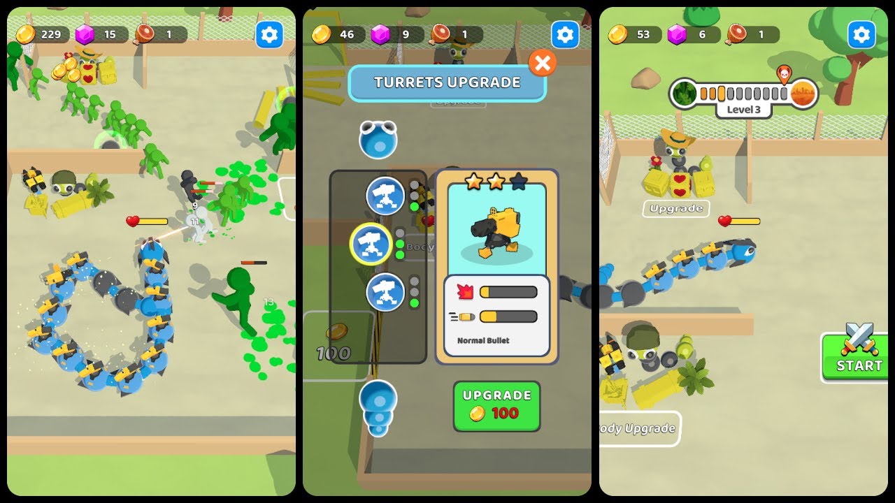 Snake Gun Game Snake Gun Mobile Gameplay Android - YouTube
