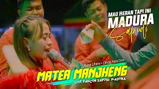 DINDA AZMI D'ACADEMY 4 | MATEA MANJHENG | MADUWANGI MUSIC feat SAGITA JEMBER LIVE SAPUDI MADURA