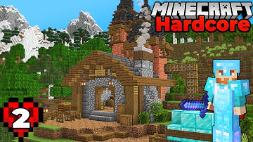The Best DIAMOND MINE! Ep 2 : Minecraft 1.18 Hardcore Survival Let