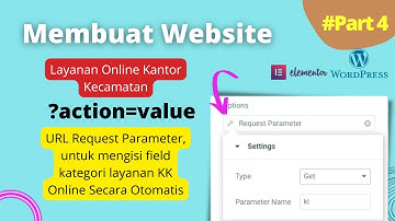 Cara Membuat Website Kecamatan - Kategori Layanan Online KK Dengan URL Request Parameter - Part 4