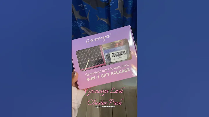 i’m just a girl 🎀’ | Geeneiya Lash Cluster Pack #shorts #lashclusters
