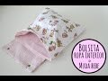 Tutorial DIY para hacer una bolsa para la ropa interior o la muda de bebe I Pinafili films