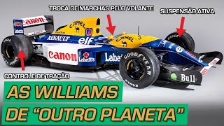 Como A Williams Construiu Os Carros De Outro Planeta Nos Anos 90