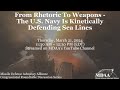 From rhetoric to weapons  the us navy is kinetically defending sea lines