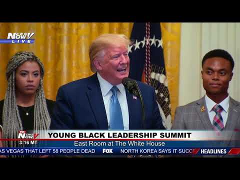 FULL EVENT: President Trump remarks at Young Black Leadership Summit 2019