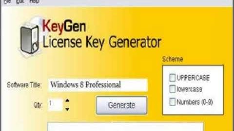 Windows 8 Product Key Generator 100% Working Genuine Activate Windows 8 all Versions for Lifetime
