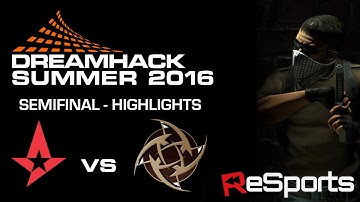 Dreamhack Summer 2016 | CS:GO Highlights | NIP vs. Astralis | Semifinal | G3 | Bo3 | Cbble