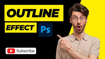 😀Outline text effect in photoshop | Easy Method | Photoshop tutorial for beginners| In minute #tech