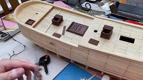 Building Endeavour Pt.24 "Eaglemoss" kit.