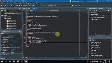 Cara membuat aplikasi perulangan dengan delphi 10.3