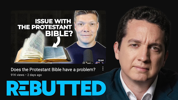 The Protestant Bible still has a problem (Wes Huff Response)