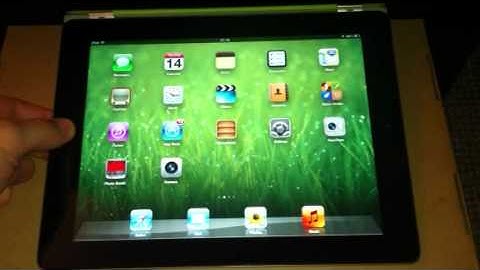 iOS 6 Beta 1 Demo On IPad 3rd Gen